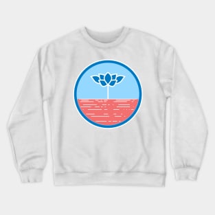 ArtStation66 - Divine Lotus Symbol Crewneck Sweatshirt